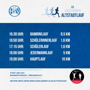 Haselünner Sportverein - Altstadtlauf 2026